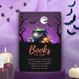 Ein Baby wird Baby-Duschbücher für Baby zubereiten Begleitkarte