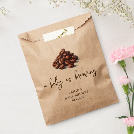 Ein Baby wird Babydusche brauen Geschenktütchen (Versiegelt)