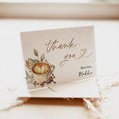 Ein Baby wird geklaut, danke Karten, Kaffee