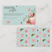 Ein Baby wird Windeln-Raffle-Babydusche zubereiten