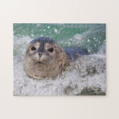 Ein Babysurfing im Siegel Puzzle (Horizontal)