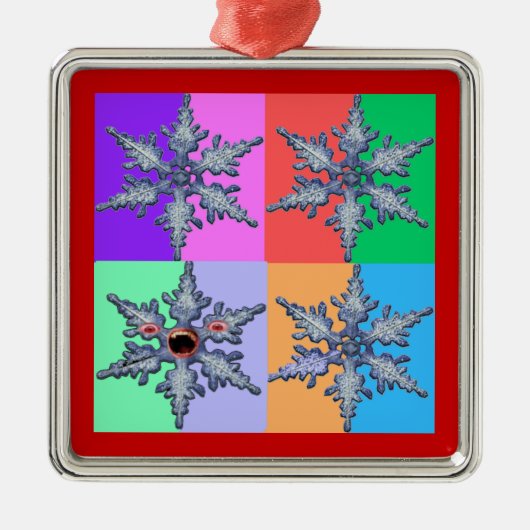 Ein Bad Snowflake Ornament (Vorne)