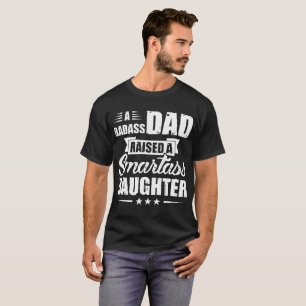 ein badass Vati hob einen Klugscheißermechaniker T-Shirt
