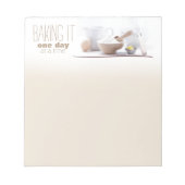 Ein Baker-Notizblock Notizblock (Vorderseite)