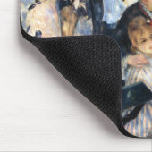 Ein Ball am Moulin de la Galette - Renoir Mousepad (Ecke)