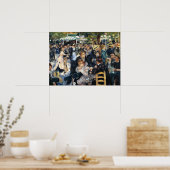 Ein Ball am Moulin de la Galette - Renoir Poster (Küche)