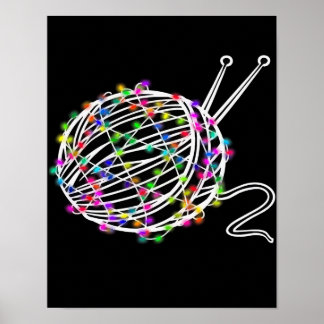 Ein Ball aus stickendem Holz | Schönes Design Poster