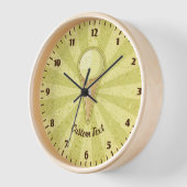 Ein Ball Ice Creme Cone Große Uhr (Winkel)