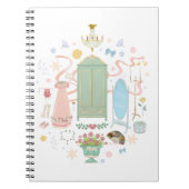 Ein Ball im Crown Inn-Notebook Notizblock (Vorderseite)