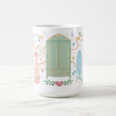 Ein Ball im Crown Inn (Weiß 15 oz) Tasse (Mittel)