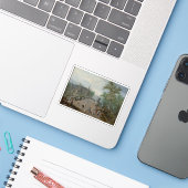 Ein Ballspiel vor einem Country Palace Aufkleber (Laptop mit iPhone)