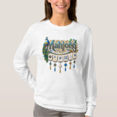 Ein Bam-Vogel Mahjong T-Shirt (Vorderseite)