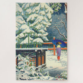 Ein Bambus im Schrein Fujishima Takeji 1953 Puzzle