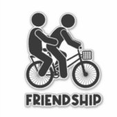 Ein Band der Freundschaft: Das Verstehen und die L Aufkleber (Vorderseite)