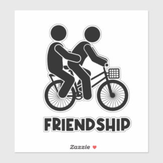 Ein Band der Freundschaft: Das Verstehen und die L Aufkleber