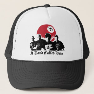 ein Band nannte die Schmerz Truckerkappe