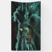 Ein Banner der Wildnis und der Sturmsee (Vertikal)