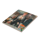 Ein Bar in den Folies-Bergère Edouard Manet Fliese (Seite)