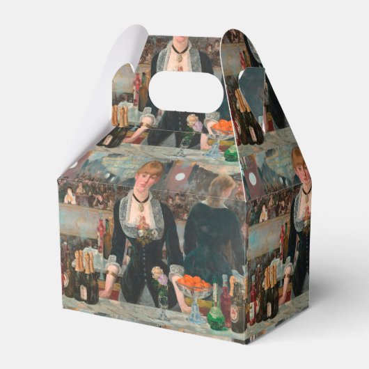 Ein Bar in den Folies-Bergère Edouard Manet Geschenkschachtel (Vorderseite)