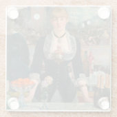 Ein Bar in den Folies-Bergère Edouard Manet Glasuntersetzer (Rückseite)