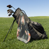 Ein Bar in den Folies-Bergère Edouard Manet Golfhandtuch (Gras)