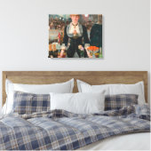 Ein Bar in den Folies-Bergère Edouard Manet Leinwanddruck (Insitu (Schlafzimmer))