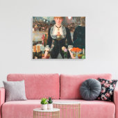 Ein Bar in den Folies-Bergère Edouard Manet Leinwanddruck (Insitu (Wohnzimmer))