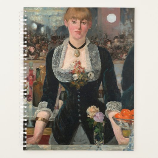 Ein Bar in den Folies-Bergère Edouard Manet Planer (Vorderseite)