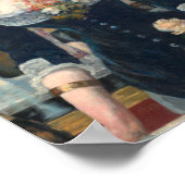 Ein Bar in den Folies Bergere - Edouard Manet Poster (Ecke)