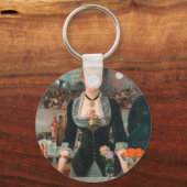 Ein Bar in den Folies-Bergère Edouard Manet Schlüsselanhänger (Vorderseite)