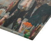 Ein Bar in den Folies-Bergère Edouard Manet Schneidebrett (Ecke)