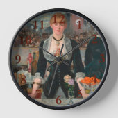 Ein Bar in den Folies-Bergère Edouard Manet Uhr (Vorderseite)