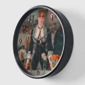 Ein Bar in den Folies-Bergère Edouard Manet Uhr (Winkel)