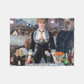 Ein Bar in den Folies-Bergere, Manet Fleecedecke (Vorderseite (Horizontal))
