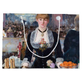 Ein Bar in den Folies-Bergere, Manet Große Geschen Große Geschenktüte (Rückseite)