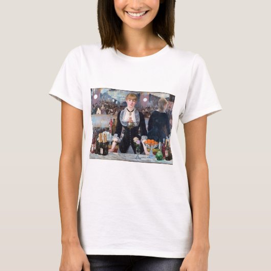 Ein Bar in den Folies-Bergere, Manet T-Shirt (Vorderseite)