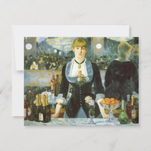 Ein Bar in den Folies Bergere von Edouard Manet