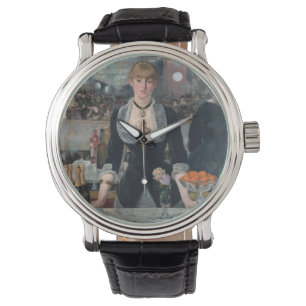 Ein Bar in den Folies-Bergère von Édouard Manet Armbanduhr