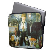 Ein Bar in den Folies Bergere von Edouard Manet Laptopschutzhülle (Vorderseite Links)