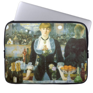 Ein Bar in den Folies Bergere von Edouard Manet Laptopschutzhülle