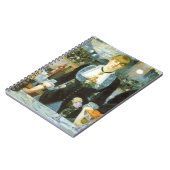 Ein Bar in den Folies Bergere von Edouard Manet Notizblock (Linke Seite)