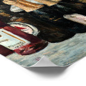 Ein Bar in den Folies-Bergère von Édouard Manet Poster (Ecke)