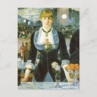 Ein Bar in den Folies Bergere von Edouard Manet