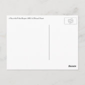 Ein Bar in den Folies Bergere von Edouard Manet Postkarte (Rückseite)