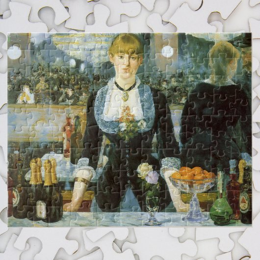 Ein Bar in den Folies Bergere von Edouard Manet Puzzle