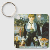 Ein Bar in den Folies Bergere von Edouard Manet Schlüsselanhänger (Vorderseite)