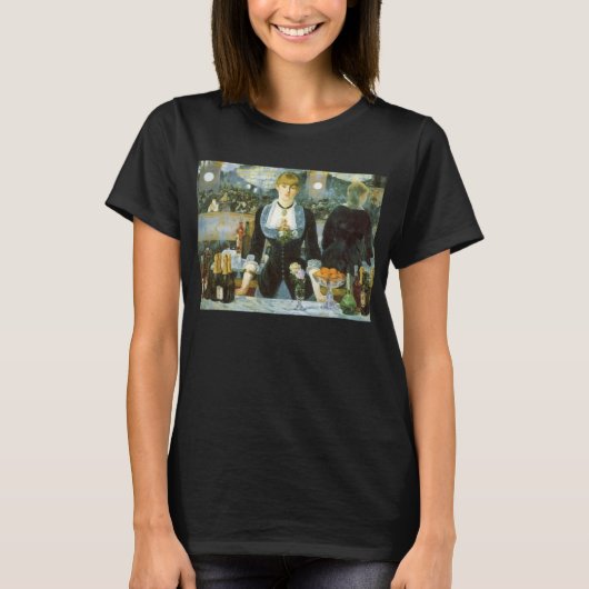 Ein Bar in den Folies Bergere von Edouard Manet T-Shirt (Vorderseite)