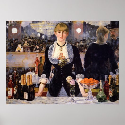 Ein Bar in Folies-Bergère Poster (Vorne)