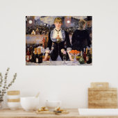 Ein Bar in Folies-Bergère Poster (Küche)
