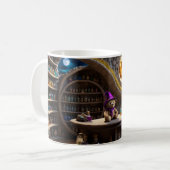 Ein Bär und sein magisches Studium Kaffeetasse (Vorderseite Links)